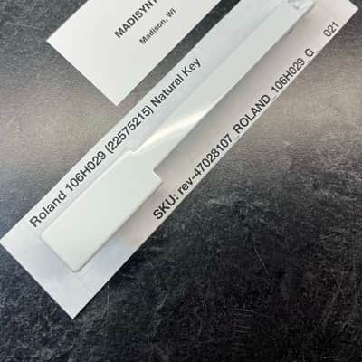 ORIGINAL Roland Replacement G Key (106H029) for Juno-6/60/106, Jupiter-6/8, HS-60, SH-101, VK-09, JX-3P