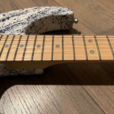Warmoth Soloist / Dinky Charvel Jackson style 2020 Splatter image 11