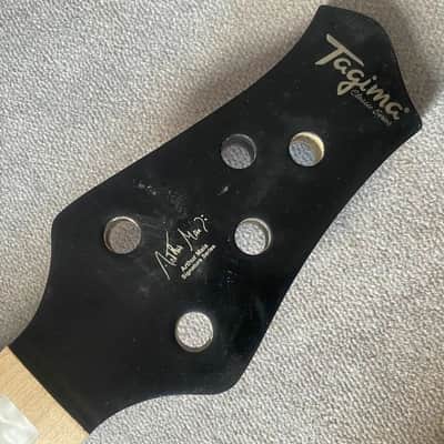 Red 5 String Tagima Basswood Body with Maple Neck image 13