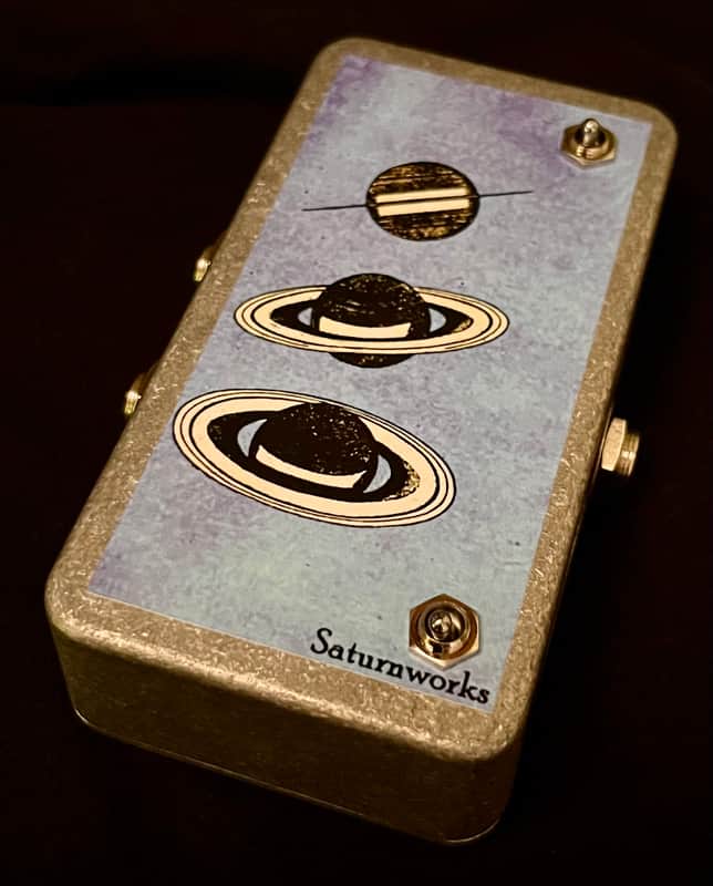 Saturnworks Buffered Splitter Pedal with Phase Inverter / Inversion Switches for Guitar or Bass - Handcrafted in California image 1