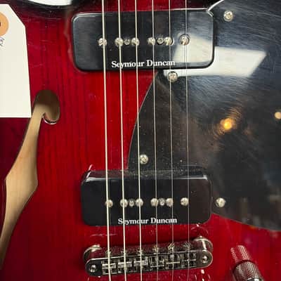 Fender TC-90 Thinline 2004 - 2007 - Black Cherry Burst image 5