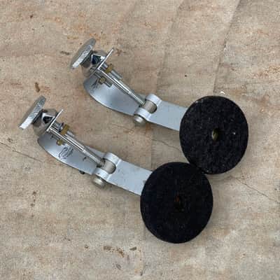 Pair (2) 50/60's Sonor Muffler Tone Controls Snare/Tom Tear Drop Western Germany image 5