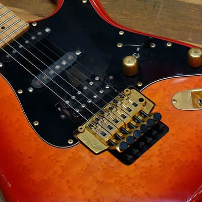 Fender Japan STR-75R Pro Feel Series SSH FR SB 1988' image 2