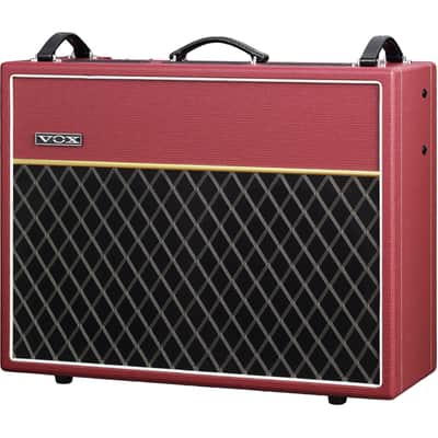 Vox AC30C2 30W 2x12" Combo Amp Classic Vintage Red image 1