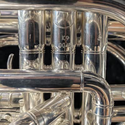 RS Berkeley Marching Mellophone - Silver image 4