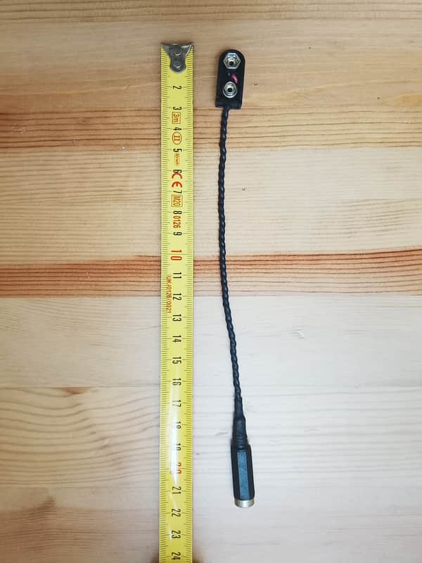 Power Adapter 9V Clip for Vintage Fuzz - Electro Harmonix, ProCo, Super, Face, Coloursound, Shin-Ei, Maestro image 1