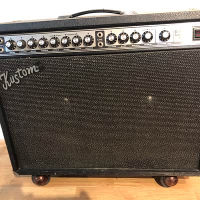 Kustom II-I guitar amp 90's - black image 1
