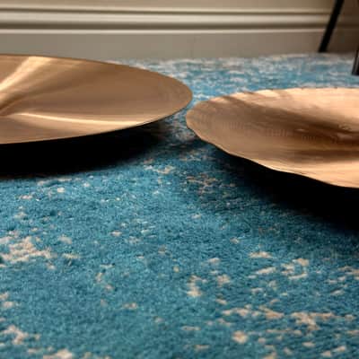 Don’t pay £477!! MASSIVE 17” Paiste 2002 SOUND-EDGE Hihats 1547g 1705g image 16