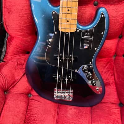 Fender American Pro II Jazz Bass  2021 Black Knight image 2