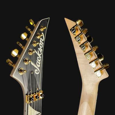Jackson JS32 MAH Rhoads Flying V Electric Guitar in Natural image 4