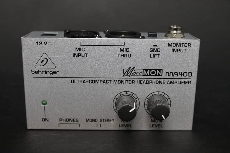 Behringer Micromon MA400 Monitor Headphone Amplifier | Reverb
