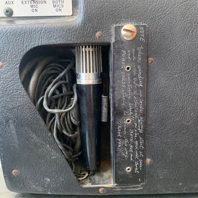 Ampli-Vox by Perma-Power S-220 Portable Announcer PA System 1970's-1980's Lo Fi Circuit Bent Mic image 5