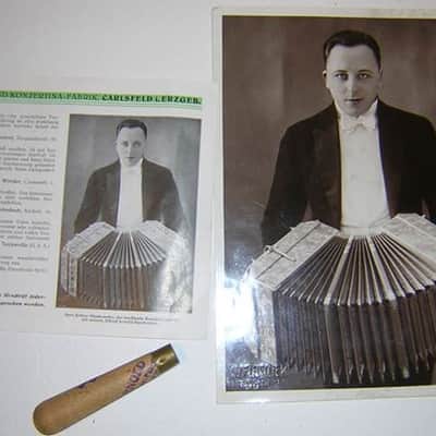 Alfred Arnold Bandoneon Custom Built for Arthur Mersiowsky image 5