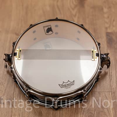 Mapex Black Panther Black Widow 14x5.5" Snare Drum – Excellent Condition image 4