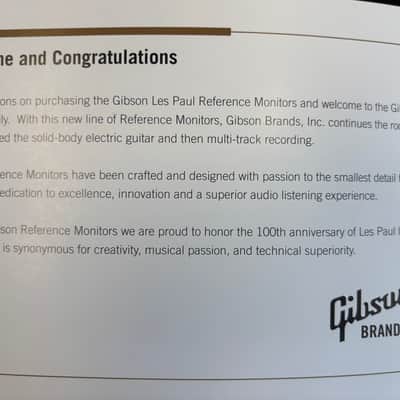 Gibson LP6 Studio Monitor BRAND NEW CONDITION OLD STOCK image 11