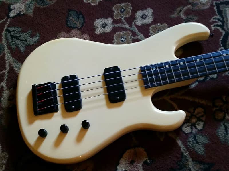 1987 Gibson Bass IV - Pearl White - Thunderbird Pickups - Set Neck image 1
