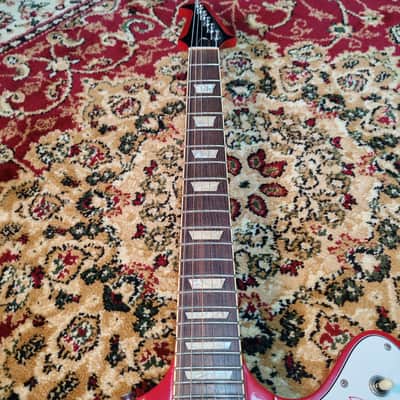 *RARE* 1989 Orville by Gibson FB Firebird Ferrari Red with Matching Headstock and Original Softcase, Japan MIJ image 10