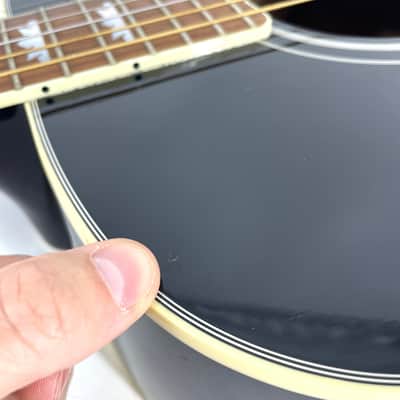 2012 Gibson SJ-200 Standard - Super Jumbo Electro Acoustic – Ebony image 21