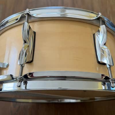 Premier APK 14" x 5.5" Snare Drum Natural Birch Made in England Free Shipping image 5