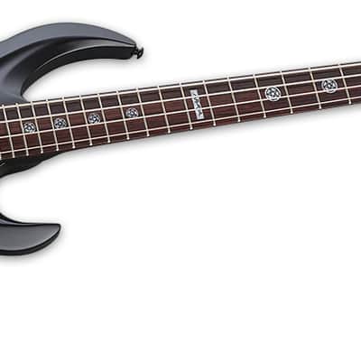 ESP LTD TA-204 FRX Tom Araya Black Satin Electric Bass Guitar TA204 TA-204FRX - Brand New image 3