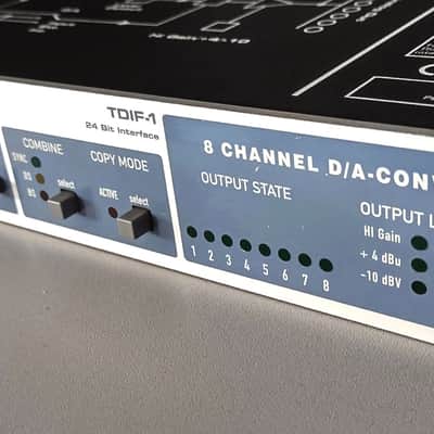 STEINBERG NUENDO IO 8 ( RME ADI 8 DS ) 96Khz I/O TDIF-1 / ADAT 8 Channel A/D D/A CONVERTER image 2