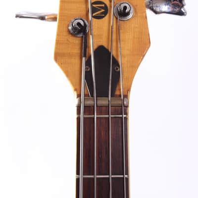 1966 Mosrite Mark X Joe Maphis Bass 502 natural image 5