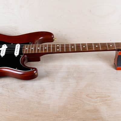 Fender Order Made ST-62 Stratocaster Reissue MIJ 1993 Satin Transparent Walnut Fujigen w/ Bag image 2
