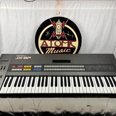 Roland JX-8P Analog Synthesizer Keyboard with PG 800 Programmer  - Local Pickup Only