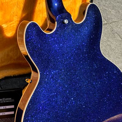 Gibson ES-335 1964 Historic Brunswick Blue Sparkle image 12
