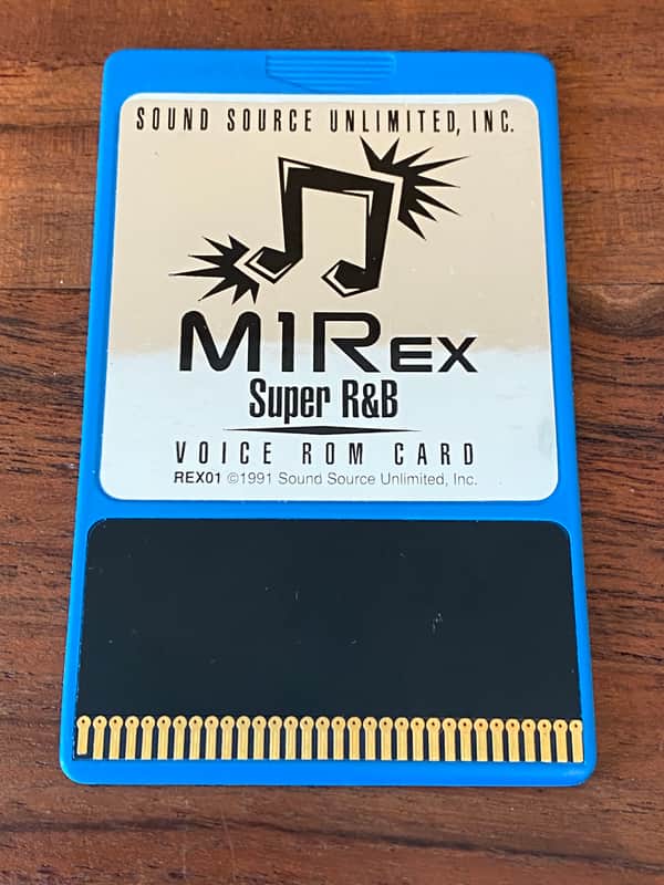 Sound Source Super R&B Voice ROM Card for M1 EX / M1R EX image 1