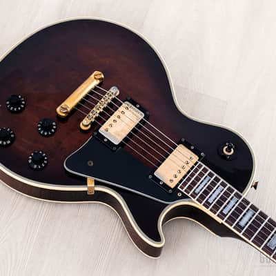 1985 Greco EGC68-50 Custom Mint Collection Vintage Guitar Violin Burst, Japan Fujigen w/ Case, Screamin PAFs image 8