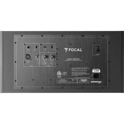 Focal Professional Alpha Twin Evo Active 2.5 Channel Studio Monitors with 25 mm Aluminum Tweeter and 16.5 cm Slatefiber Woofers -  Black image 7
