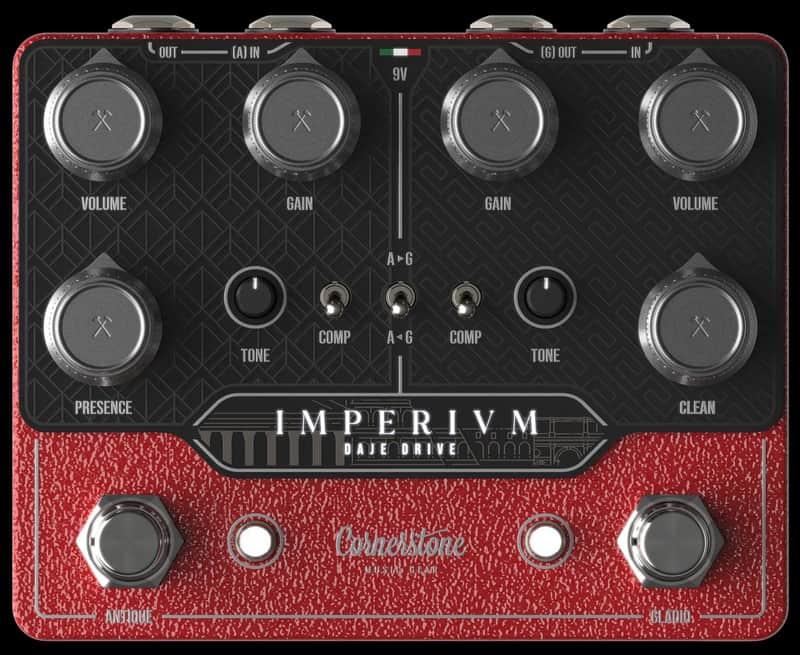 Cornerstone Imperium V2 Dual-Engine Overdrive Pedal image 1