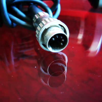 Vintage 1970's UHER M-516 dynamic cardioid microphone w mic clip & cable Dual Z German image 10