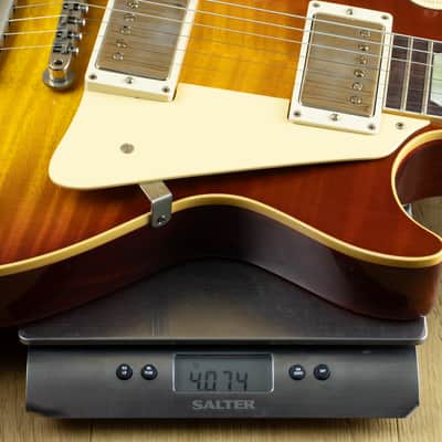 Gibson Custom M2M Murphy Lab 59 Les Paul Standard Light Aged, Handpicked Top, Cherry Tea Burst Top #22 94628 image 5