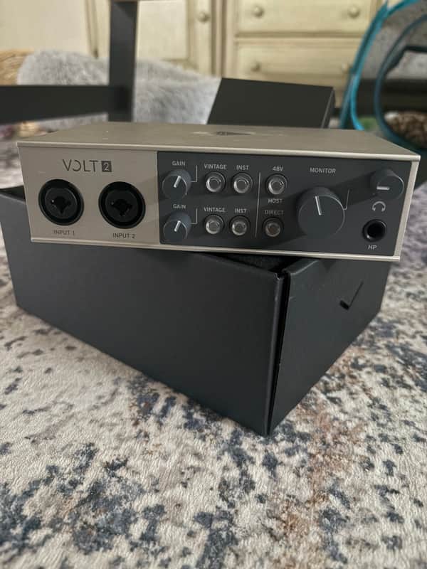 Universal Audio Volt 2 USB-C Audio Interface 2021 - Present - Tan / Gray image 1