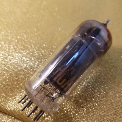 RCA 12BH7A tNOS AT1000 TESTED Balanced! PI Vacuum Tube black plate 12BH7 dual triode 1952-1961 image 10