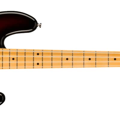 Fender American Professional II Jazz Bass with Maple Fretboard 2020 - Present - 3-Color Sunburst image 1