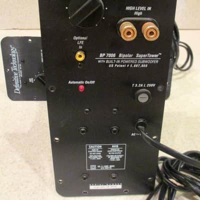 Definitive Technology BP7006 Floor Stereo Speaker Amplifier Amps Modules “Need Repair” (Pair) image 4