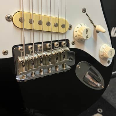 Fender MST-32 Mini Stratocaster MIJ Early 1990s - Black image 7