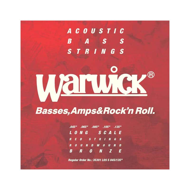 Warwick Red Label Acoustic 35301 Bronze, 045-135 image 1