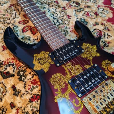 *AS NEW* 2024 ESP Edwards E-Maiden HIZAKI Signature Model - Rose MIJ Japan image 12