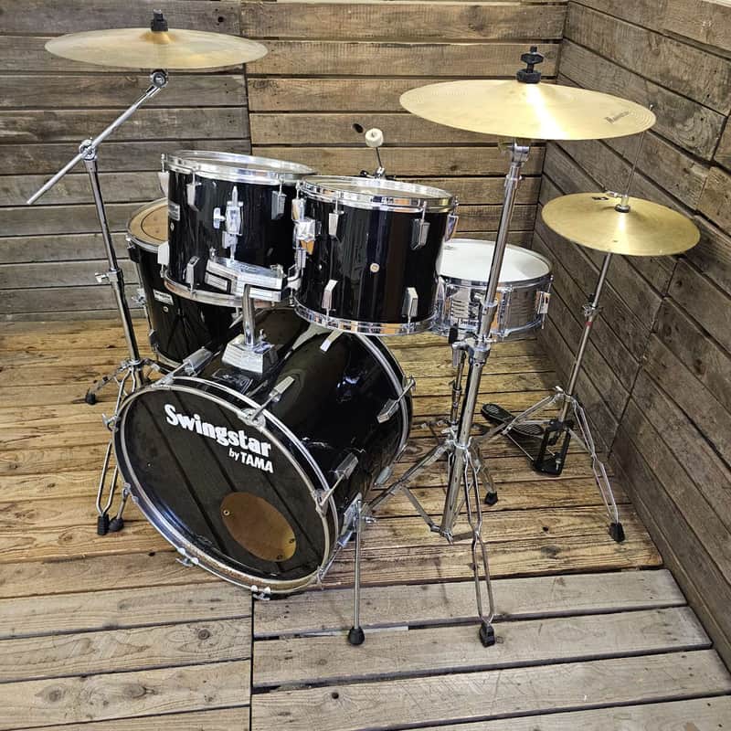 Drum Kit Tama Swingstar, Black Complete USED! RKSWA290426 image 1
