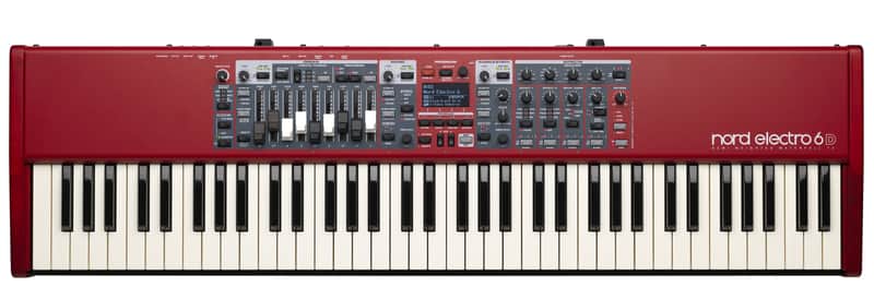 Nord Electro 6D 73 Semi-Weighted 73-Key Digital Piano - Red image 1