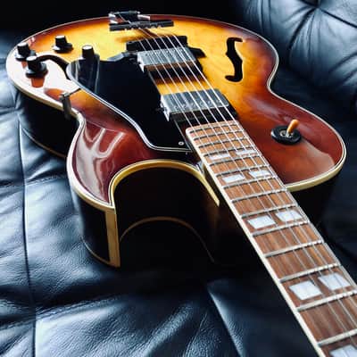 Greco FA-80 1990 Sunburst (ES-175 Japan replica) image 5
