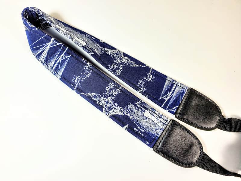 Anchor Ukulele Strap - Nautical Ukulele Strap- Colorful-Handmade - Double Padded-Cool Ukulele Strap image 1