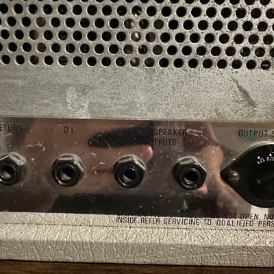 Marshall JCM25/50 2553 Silver Jubilee Head 1987 - Silver image 2