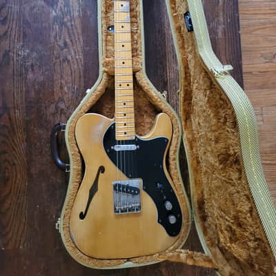 Fender Custom Shop Blackguard Thinline Telecaster (Parts guitar with CS Neck!) image 1