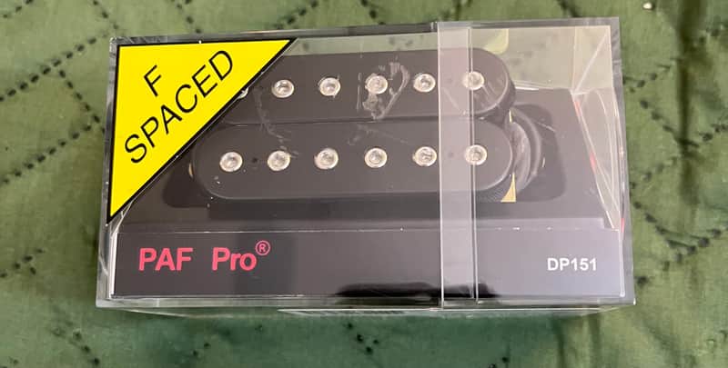 DiMarzio PAF Pro F Spaced DP151FBK+N image 1