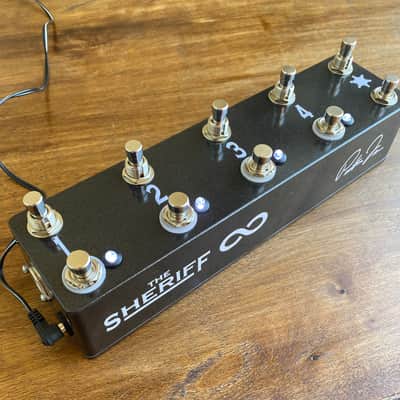 Preston Pedals The Sheriff - Looper and Midi Controller 2022 Galaxy Black image 8